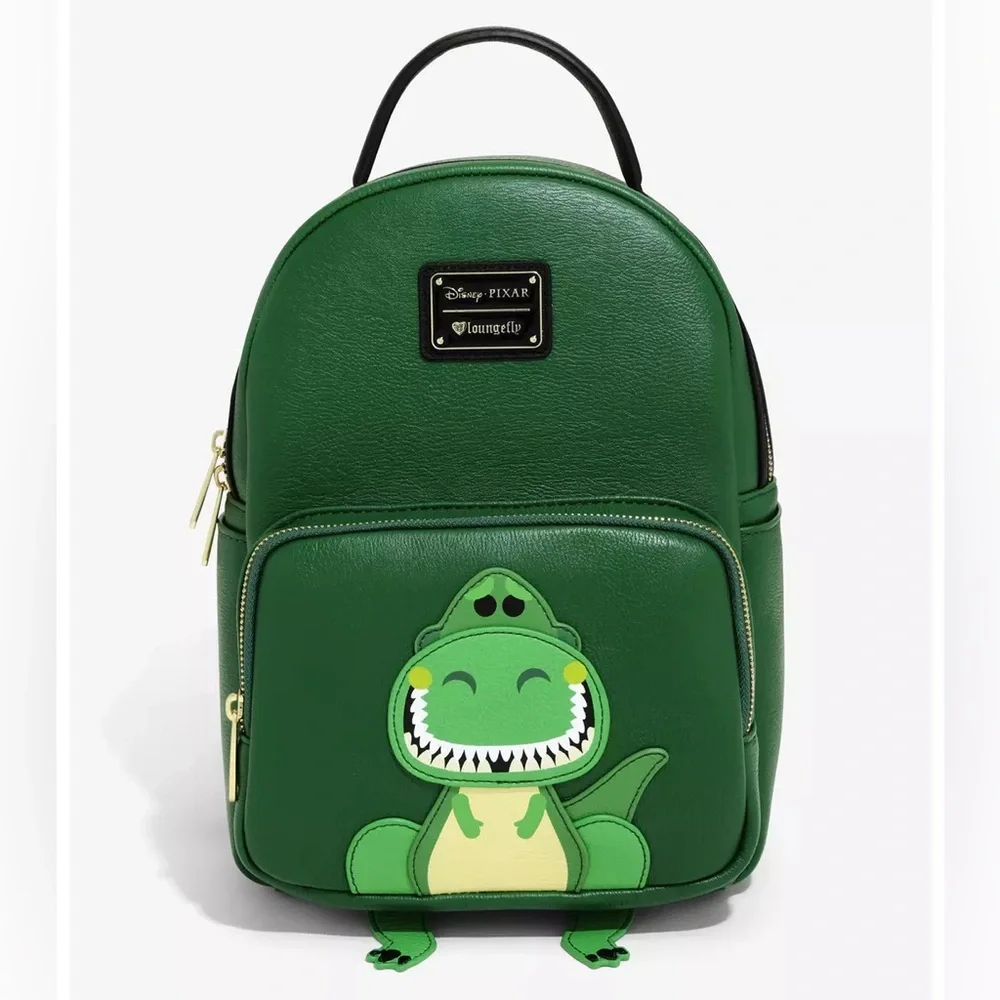 Loungefly Disney Pixar Toy Story Rex Mini Backpack Rare NWT
